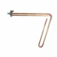 ТЭН RCF 3000W, TW, медь, D48мм, М6, L280мм, горизонтальный 220V