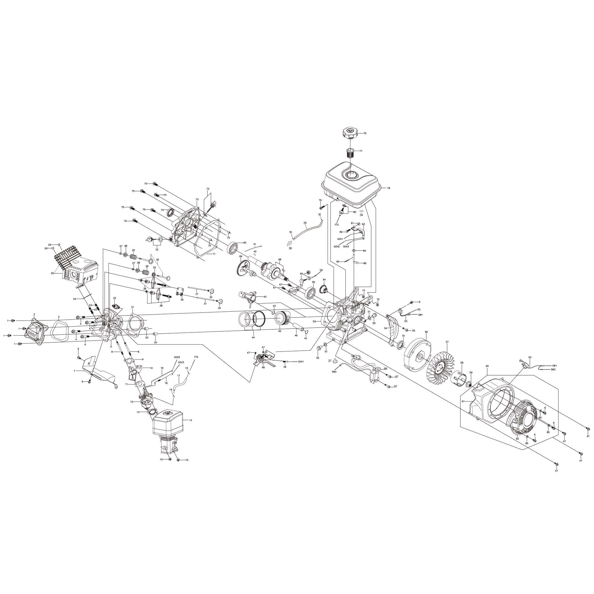 Виброплита бензиновая ЗВПБ-15 А