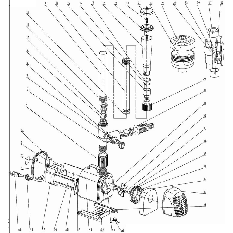 Насос фонтанный ЗНФЧ-50-3.4