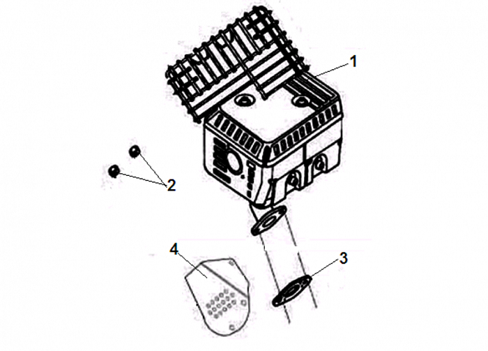 18 ГЛУШИТЕЛЬ | СНЕГОУБОРЩИК CHAMPION ST556