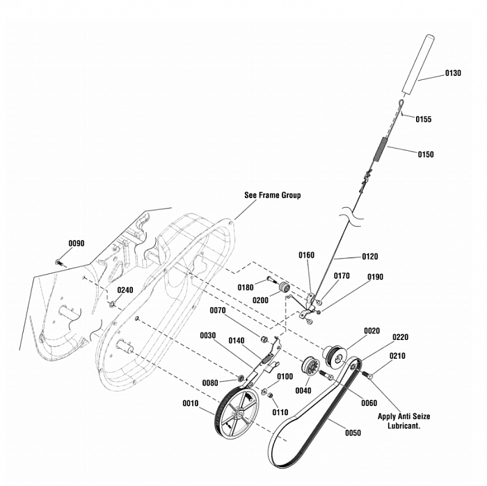 3 РЕМЕНЬ - ШКИВ СНЕГОУБОРЩИК CHAMPION ST885S 