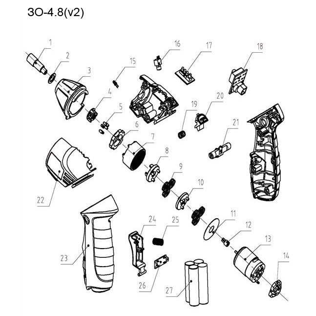 Отвертка трансформер ЗО-4.8