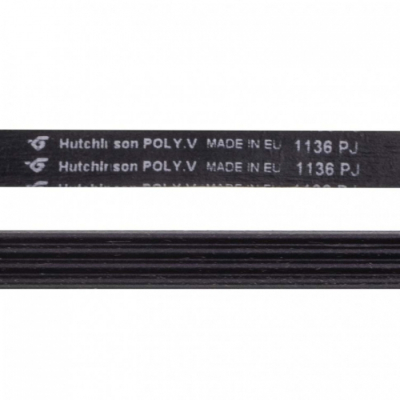 Ремень 1136 J4, L1136мм, черный, Hutchinson