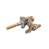 Кран газовый средней горелки для газовой плиты Beko 231900060